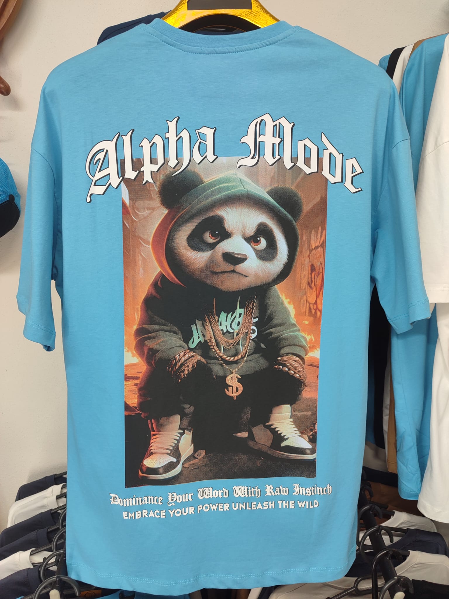 FREEBEAR - ALPHA MODE OVERSIZE T-SHIRT