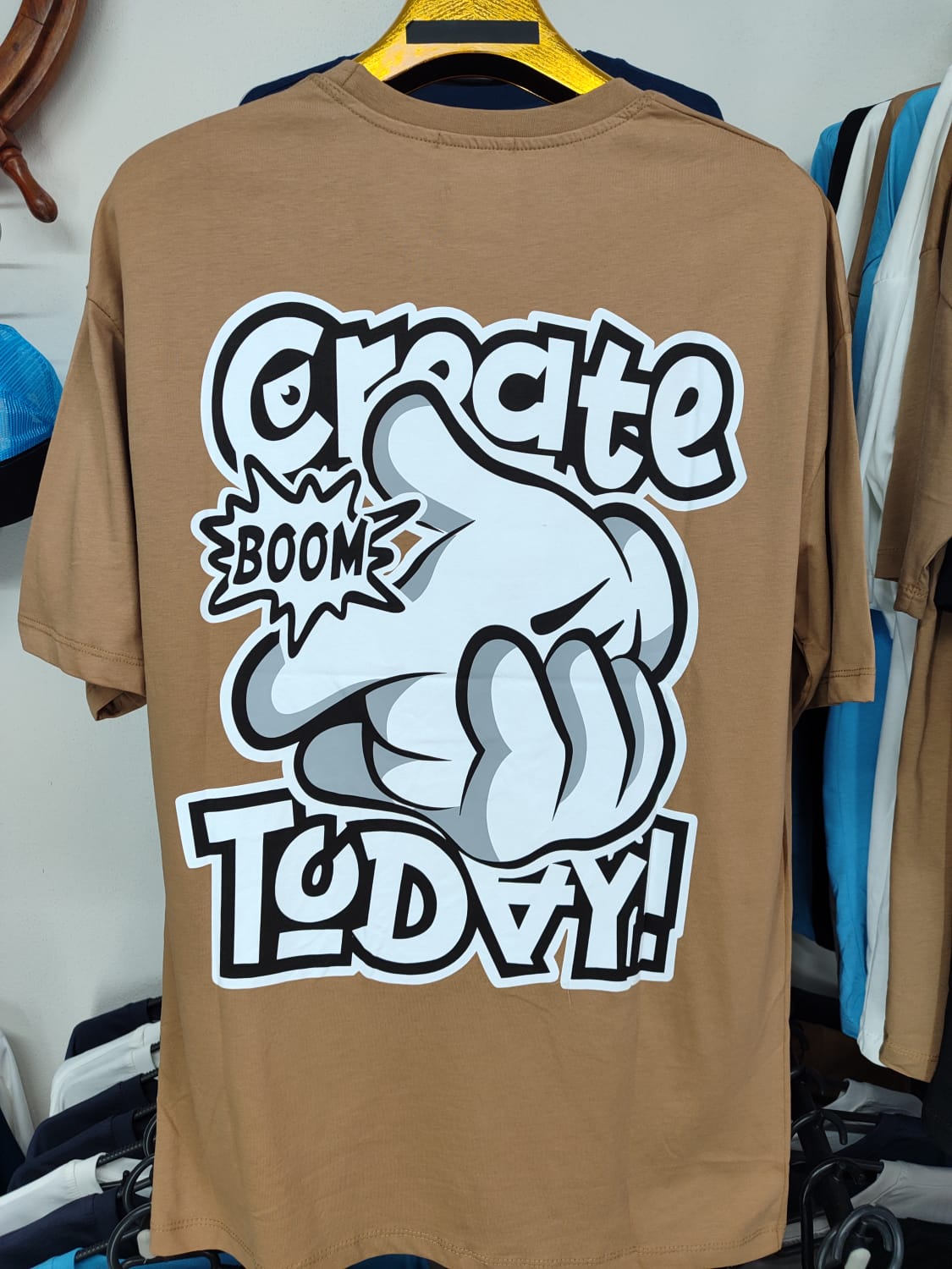 FREEBEAR - CREATE TODAY OVERSIZE T-SHIRT