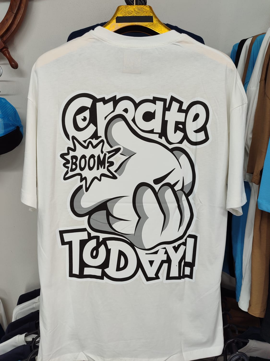 FREEBEAR - CREATE TODAY OVERSIZE T-SHIRT