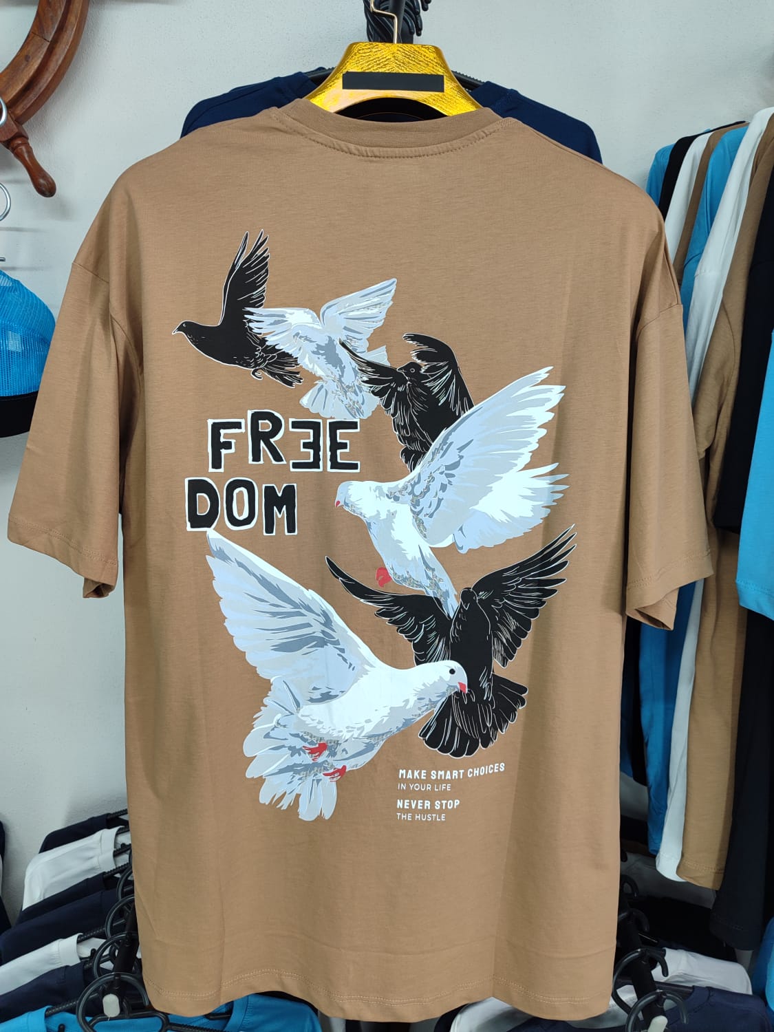 FREEBEAR - FREE DOM OVERSIZE T-SHIRT
