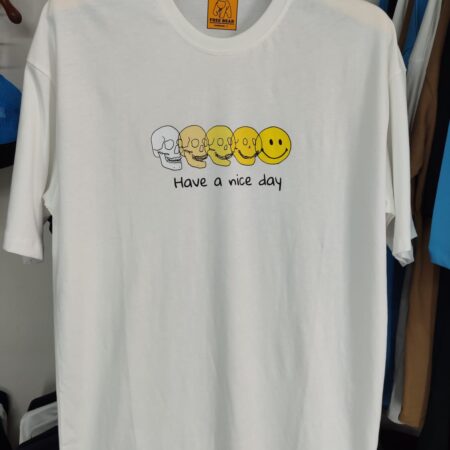 FREEBEAR - HAVE A NICE DAY RULES OVERSIZE T-SHIRT